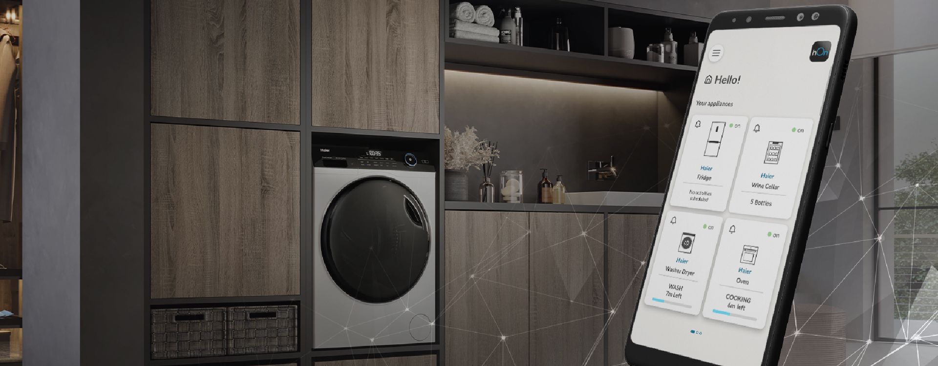 Waschen - Haier smart vernetzt