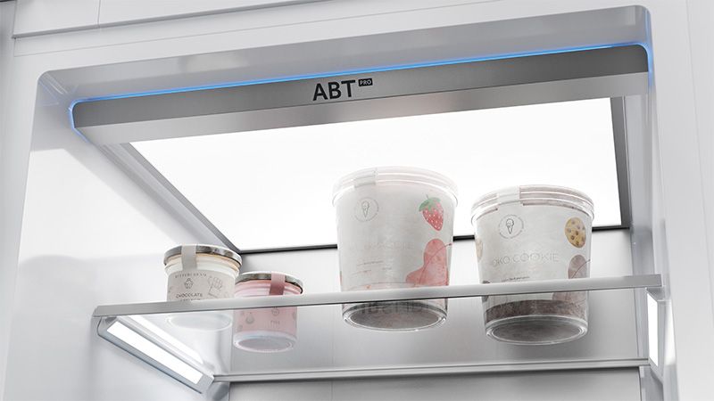 Mühelose Sichtbarkeit und optimale Konservierung von Lebensmitteln