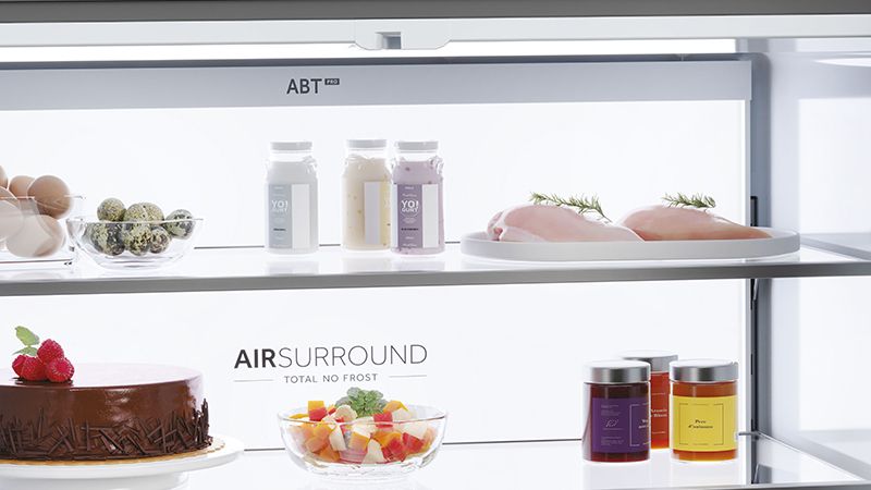 Élimine jusqu'à 99,99 % des bactéries et des odeurs dans votre réfrigérateur & congélateur