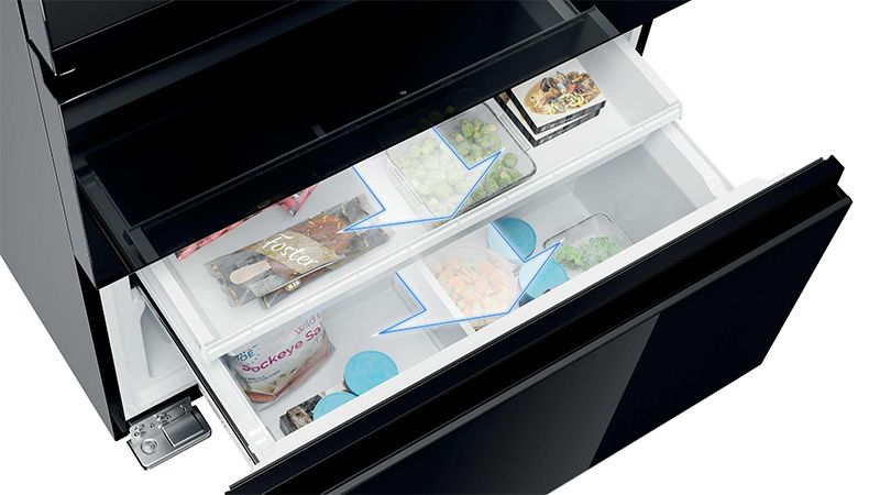 Easy Access-Gefrierschubladen: Schneller Zugriff und optimaler Überblick