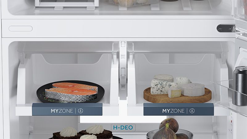 Schubladen mit unabhängigen Temperaturen