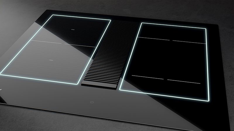 Mit der Double-Bridge-Zone erhalten Sie ein Höchstmaß an Flexibilität.