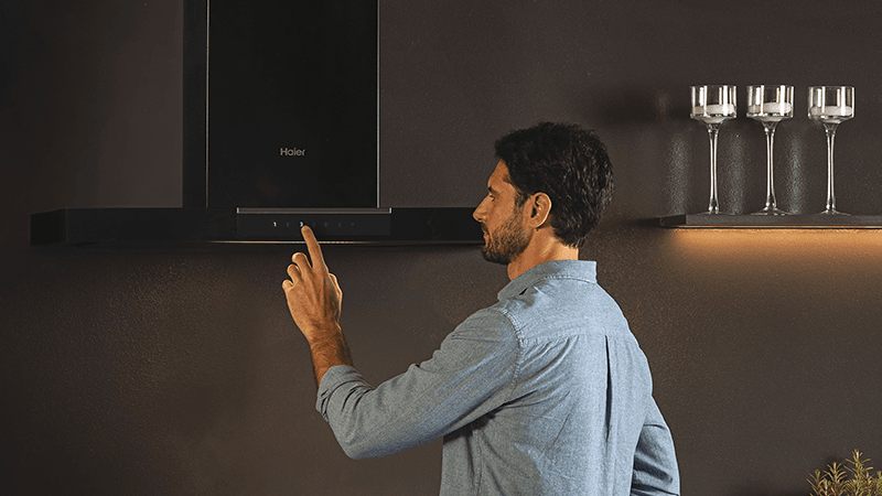 Saubere Luft, leise Haube.