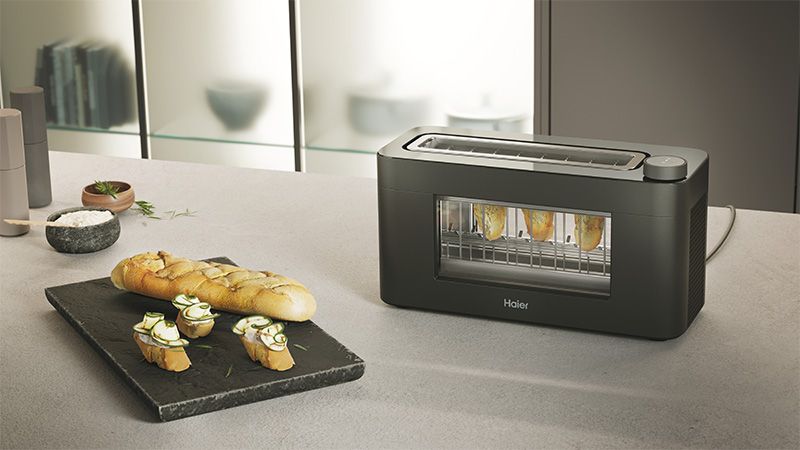 Auch kleine Scheiben toasten