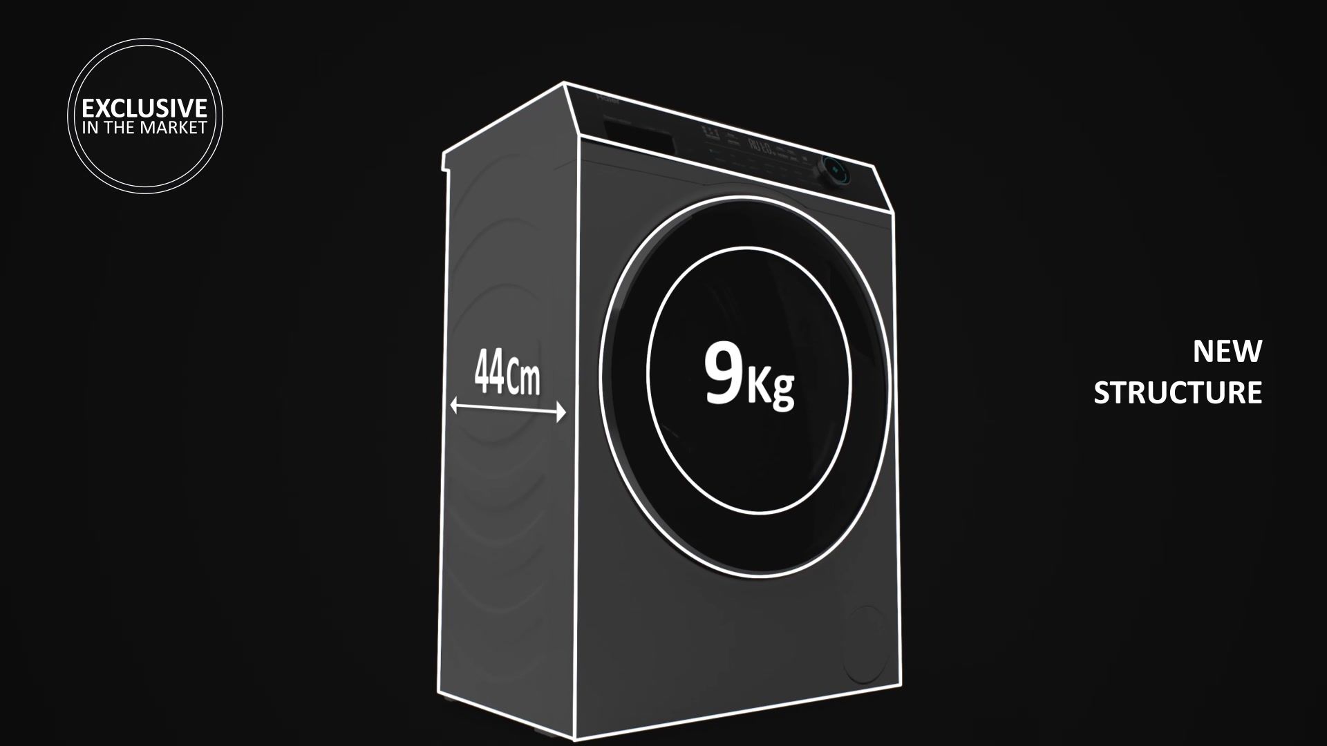 Grande capacità di carico, anche in spazi piccoli