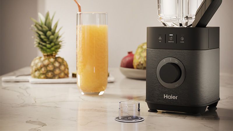 Integrierter Dosierbecher